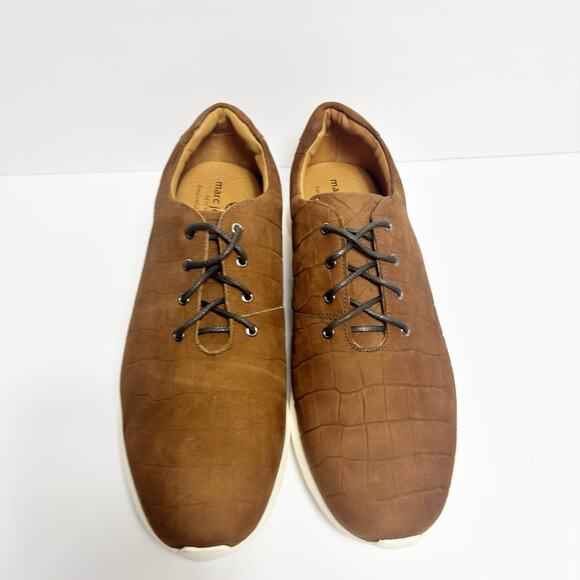 MARC JOSEPH NEW YORK MADISON GENUINE LEATHER EXTRA LIGHTWEIGHT SNEAKERS 10.5 - Picture 5 of 9